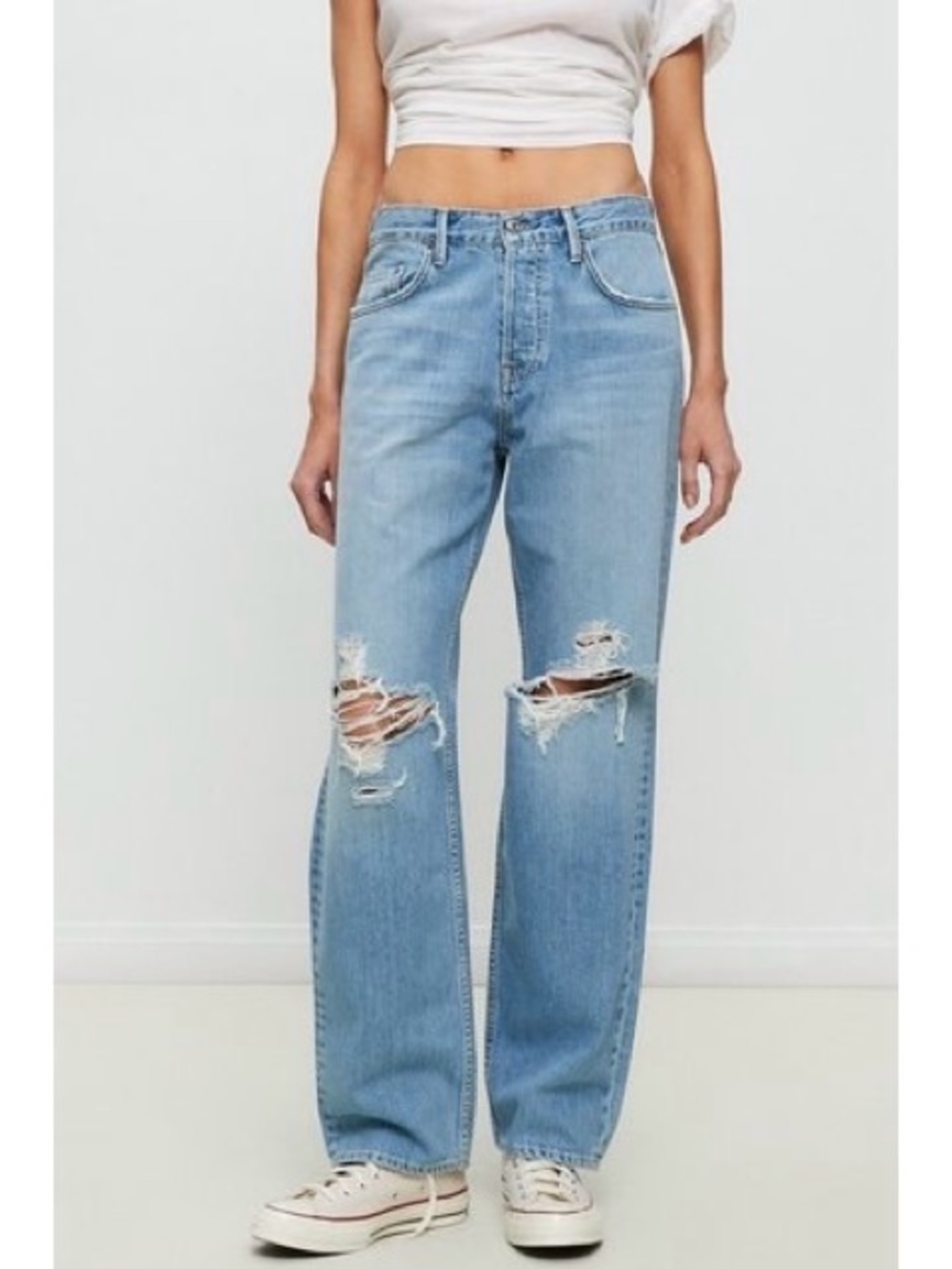 GRLFRND Bella Low Rise Boyfriend Jeans in Fairfax 29